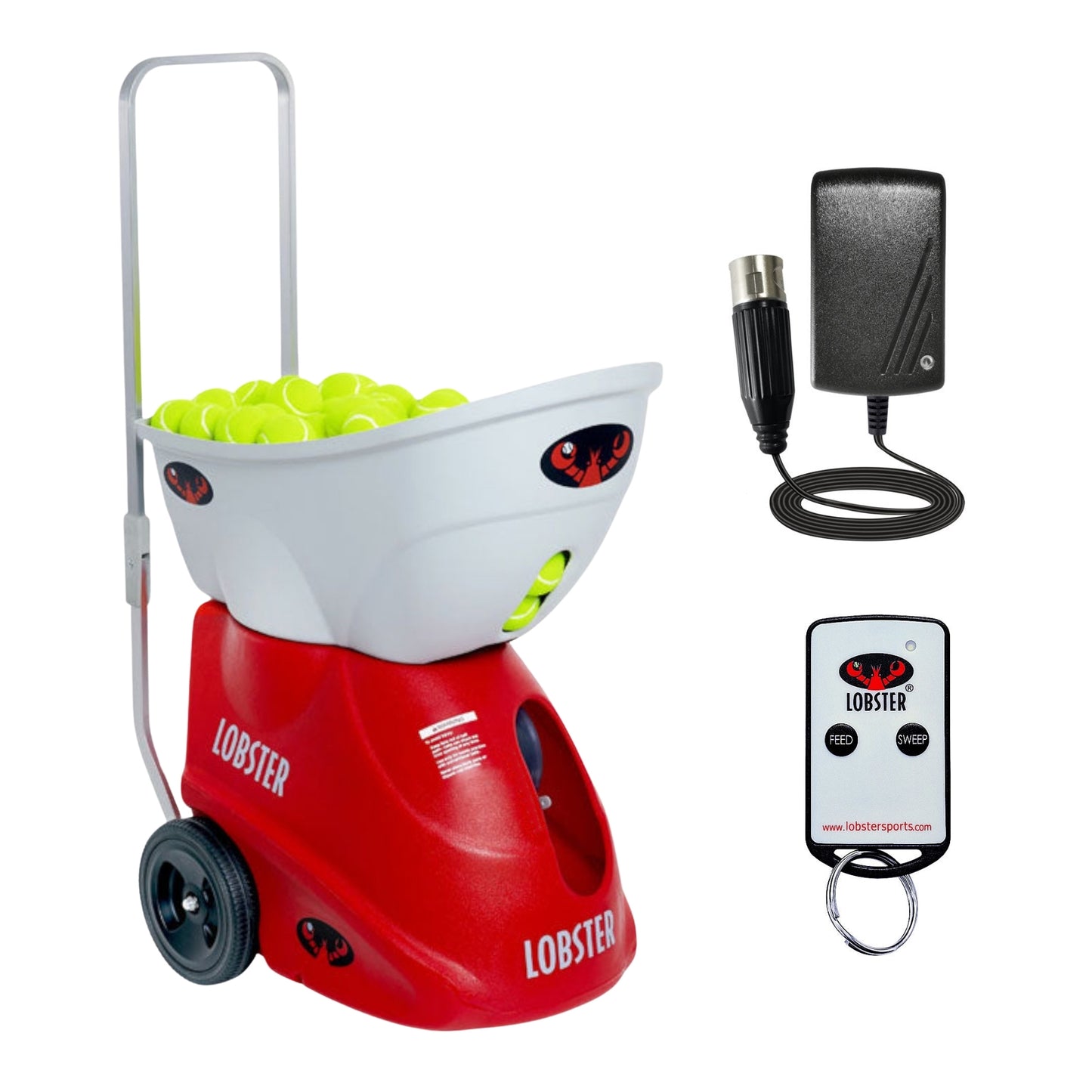 ELITE LIBERTY TENNIS BALL MACHINE REMOTE AND CHARGER