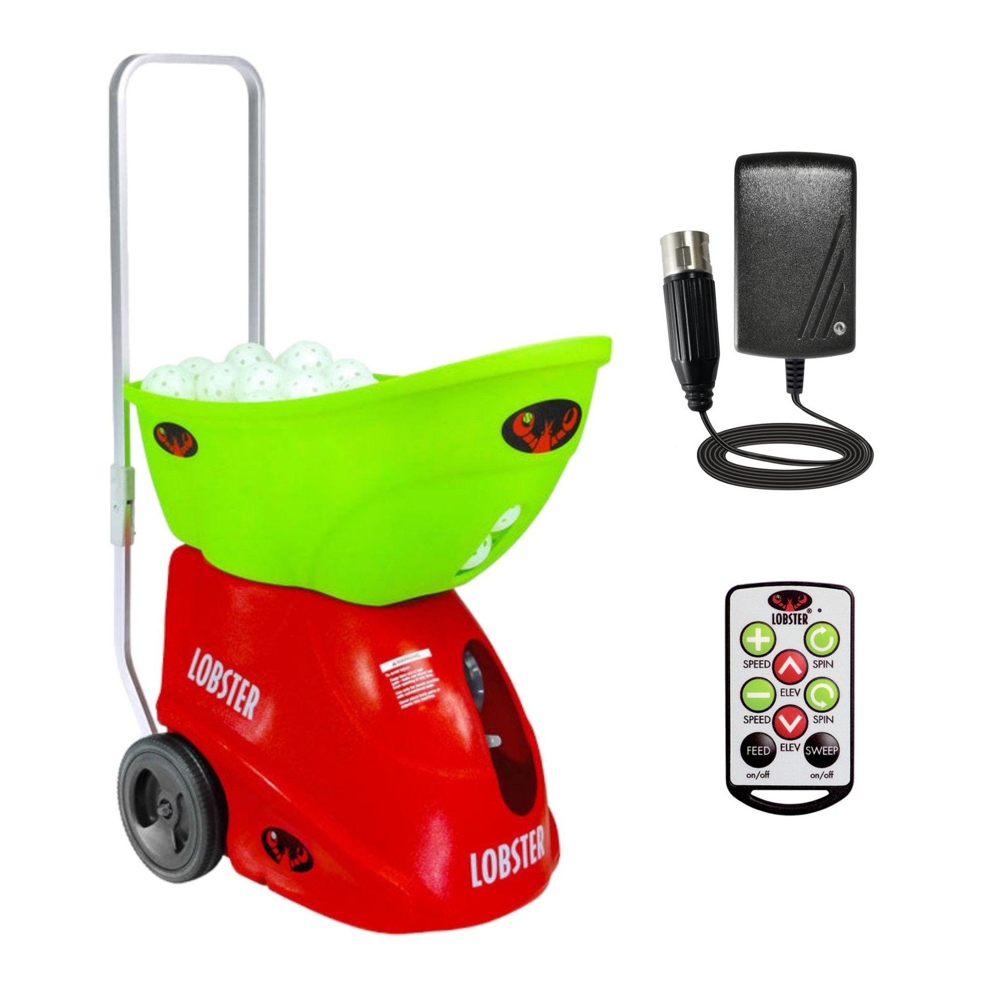 PICKLE TWO PICKLEBALL MACHINE CHARGER AND REMOTE