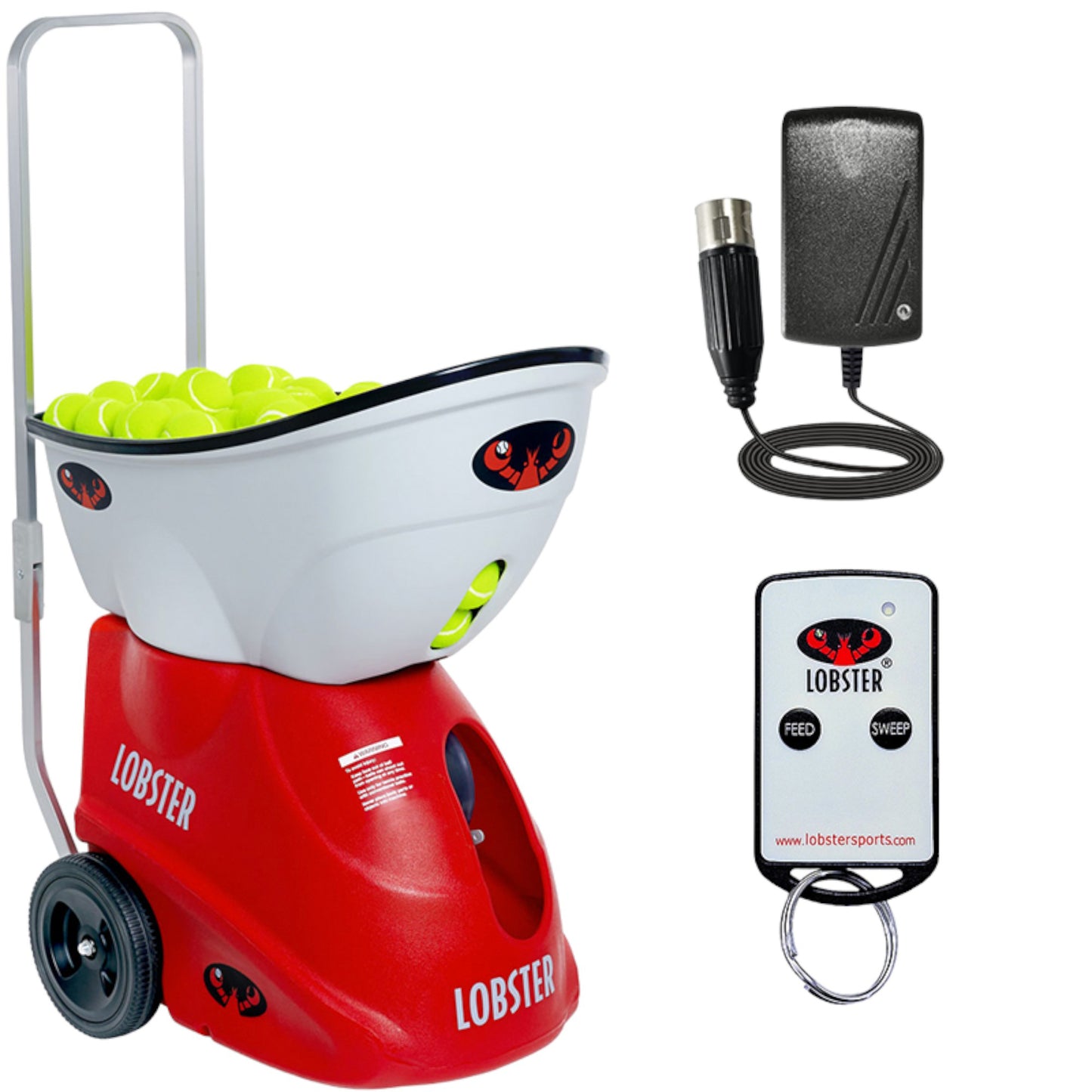 LOBSTER PADEL MACHINE REMOTE AND CHARGER
