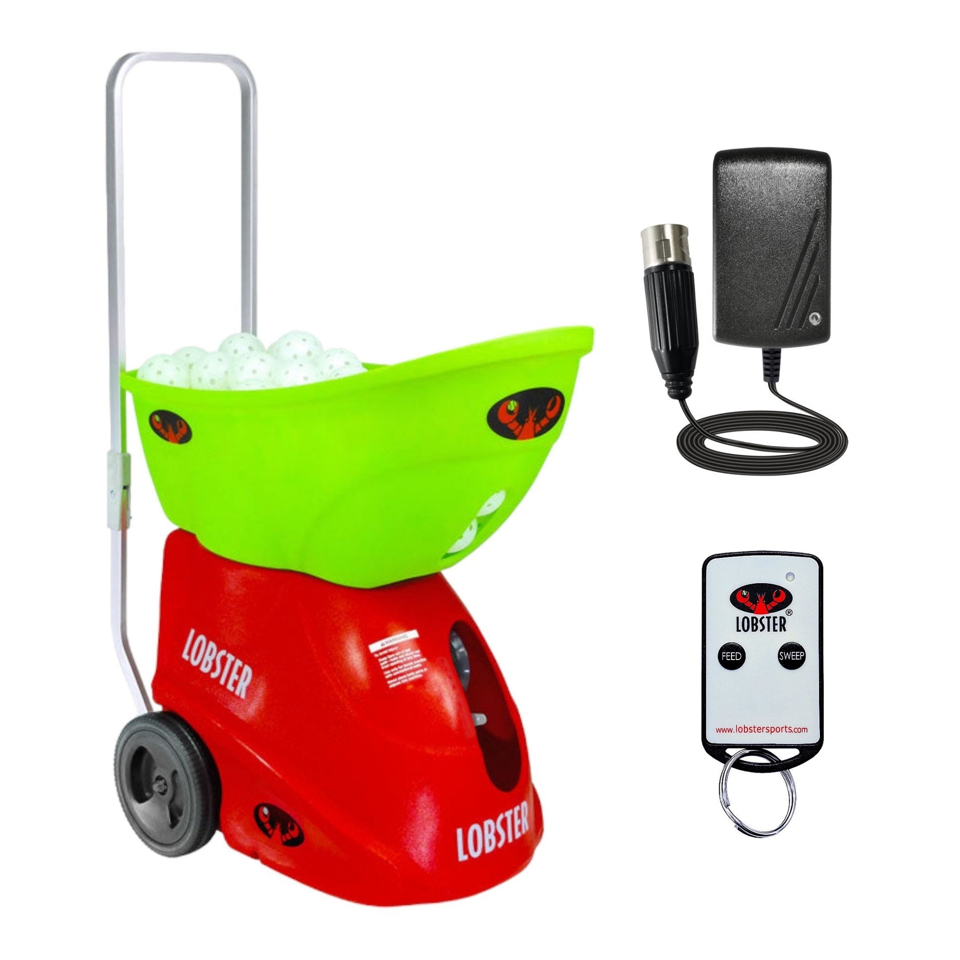 THE PICKLE PICKELBALL MACHINE REMOTE AND CHARGER