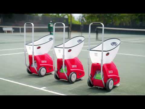 ELITE GRAND FIVE LE TENNIS BALL MACHINE VIDEO
