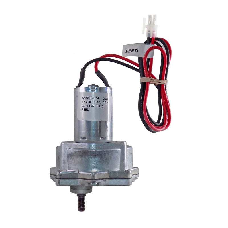 motor: feed gear