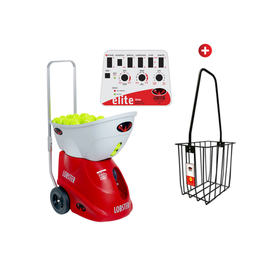 elite three bundle with lobster 85 ball basket