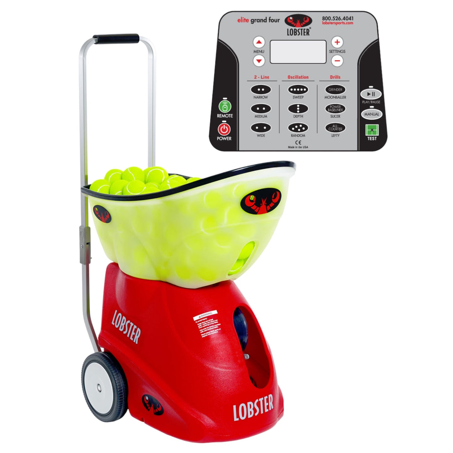 ELITE GRAND FOUR TENNIS BALL MACHINE