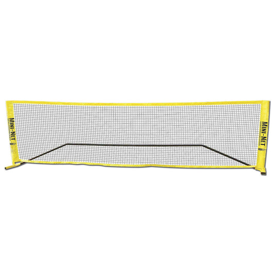 Mini-Net Portable Tennis Net - Patented Oval Tube System