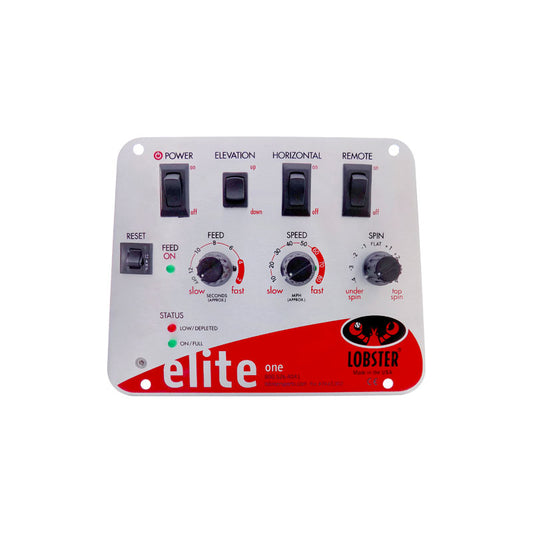 control panel assembly: elite one